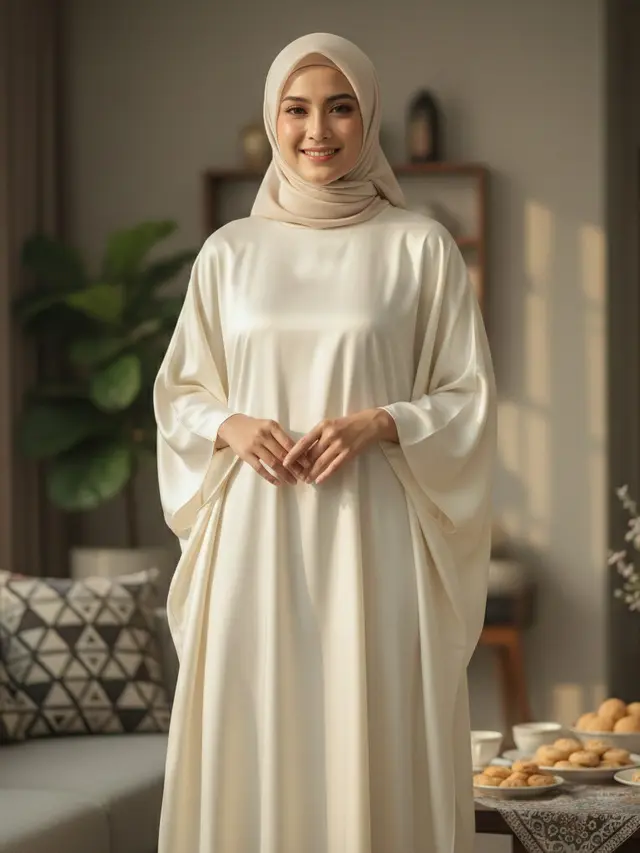 Model Baju Lebaran 2026 (Foto: Gemini AI)