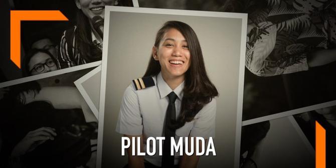 VIDEO: Sosok Pilot Cantik Yang Dulunya Drummer Band Vicky Shu