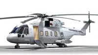 Agusta Westland AW-101 Presiden Jokowi (Foto: ist)