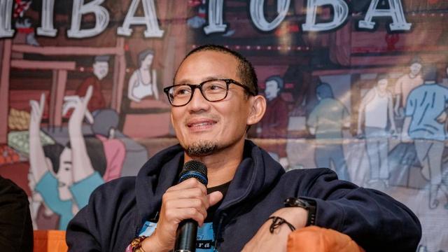 Menparekraf Sandiaga Uno Kunjungan Kerja ke Danau Toba