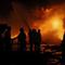 Di tengah hujan lebat, 7 rumah di Tambora ludes terbakar