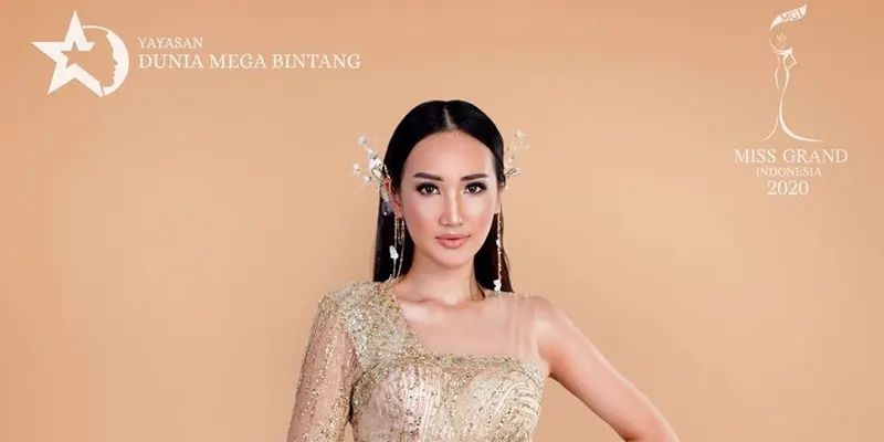 FOTO: Pesona Bella Aprilia, Runner-up Miss Grand Indonesia 2020