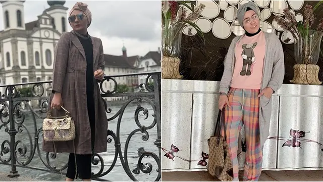 Sama-sama Senang Gunakan Turban, Ini 7 Beda Gaya Astrid Kuya dan Viona Rosalina
