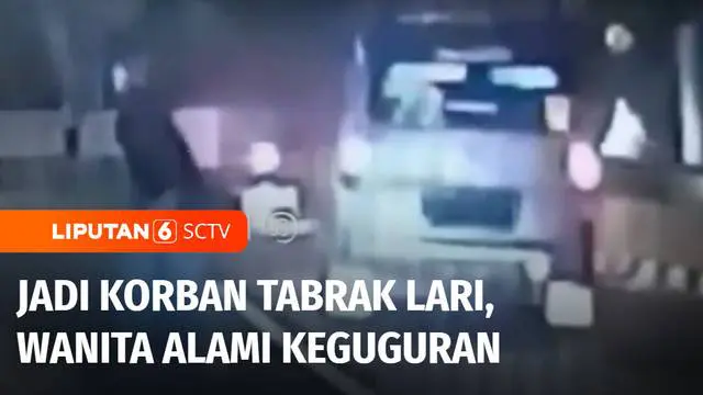 VIDEO: Miris! Korban Tabrak Lari di Senen, Wanita Alami Luka Parah hingga Keguguran
