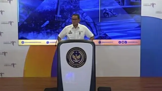 Menparekraf Sandiaga Uno di The Weekly Brief with Sandi Uno, Senin, 28 Agustus 2023