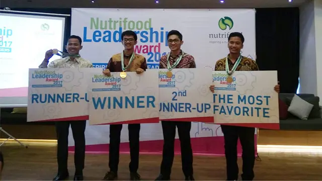 Mahasiswa Unpad Menangi Nutrifood Leadership Award 2017