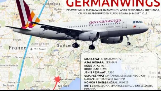 enyelidikan terus dilakukan atas kecelakaan pesawat Germanwings dengan nomor penerbangan 4U 9525. Sejauh ini, dugaan penyebab kecelakaan mengarah pada sang kopilot Andreas Lubitz yang diyakini sengaja menjatuhkan pesawat.