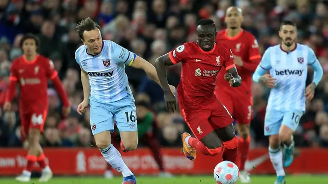 Winger Liverpool, Sadio Mane.