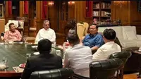 Presiden Prabowo Undang Ketua MPR dan Sejumlah Menteri ke Hambalang (Dok: Antara)