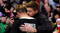 "Saya telah mengatakan berulang kali jika Gerrard adalah rekan setim terbaik," kata Torres.
