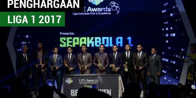 VIDEO: Ini Para Peraih Penghargaan Liga 1 2017