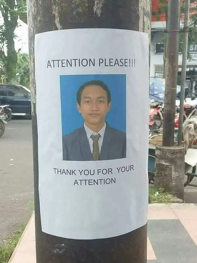 Potret Spanduk dan Poster yang Sukses Bikin Orang Geregetan
