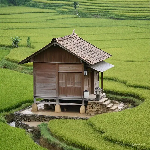 Rumah Estetik dengan Sentuhan Bali