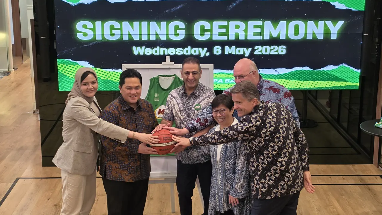 Penandatanganan MoU Basketball for Good untuk Indonesia tahun 2026