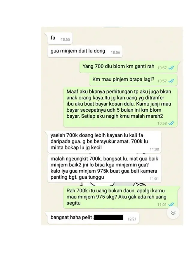 Galaknya Orang Saat Pinjam Uang, Malah Bikin Warganet Geram