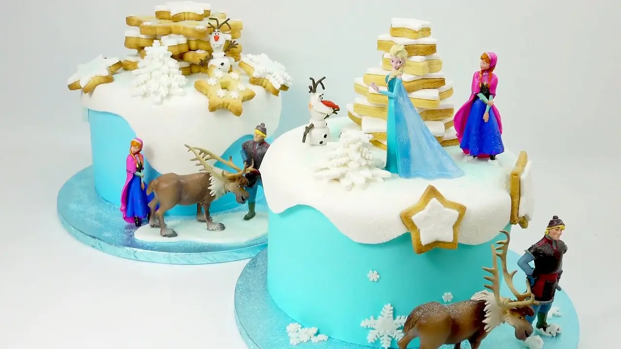 [Bintang] 10 Ide Kue Ulang Tahun Bertema Frozen yang Imut Banget
