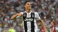 2. Cristiano Ronaldo (Juventus) - 4,7 juta pound (Rp 74 miliar). (AFP/Giuseppe Cacace)