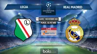 Liga Champions_Legia Vs Real Madrid (Bola.com/Adreanus Titus)