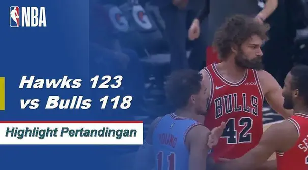 Trae Young dikeluarkan di babak kedua tetapi Atlanta bertahan untuk mengalahkan Chicago 123 - 118