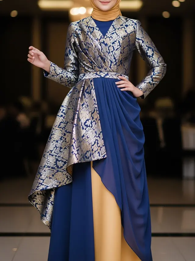 Gamis Model Wrap Samping