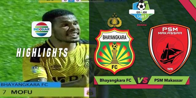 VIDEO: Tekel Keras Vendry Mofu pada Laga Bhayangkara FC Vs PSM