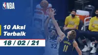 Berita Video 10 Aksi Terbaik NBA 18 Februari 2021, Slam Dunk Keren dari Zach LaVine
