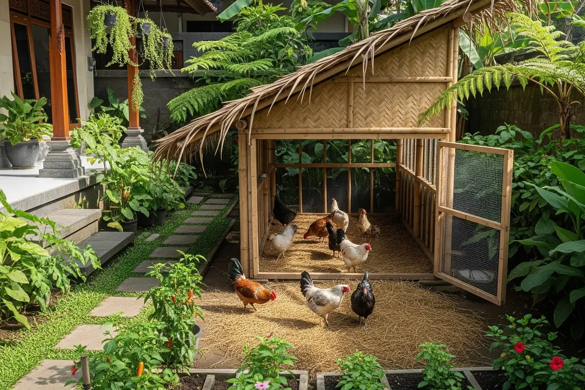 9 Desain Kandang Ayam Umbaran di Rumah
