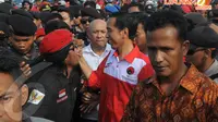 Jokowi juga berjanji, Provinsi Banten akan menjadi provinsi pertama yang dilihatnya saat mengecek hitung cepat pemilu legislatif pada 9 April mendatang (Liputan6.com/Herman Zakharia).