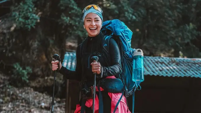 Potret perjuangan Nikita Willy mencapai Annapurna, Himalaya, Nepal