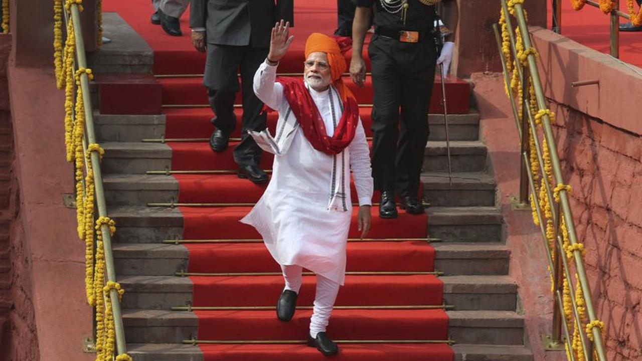 Perdana Menteri India Narendra Modi (AP/Manish Swarup)