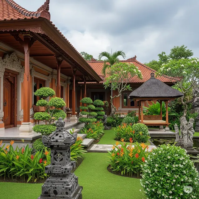 Sentuhan Bali Tropis