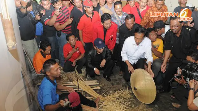 [FOTO] Jokowi Bagi-Bagi Tips Dagang