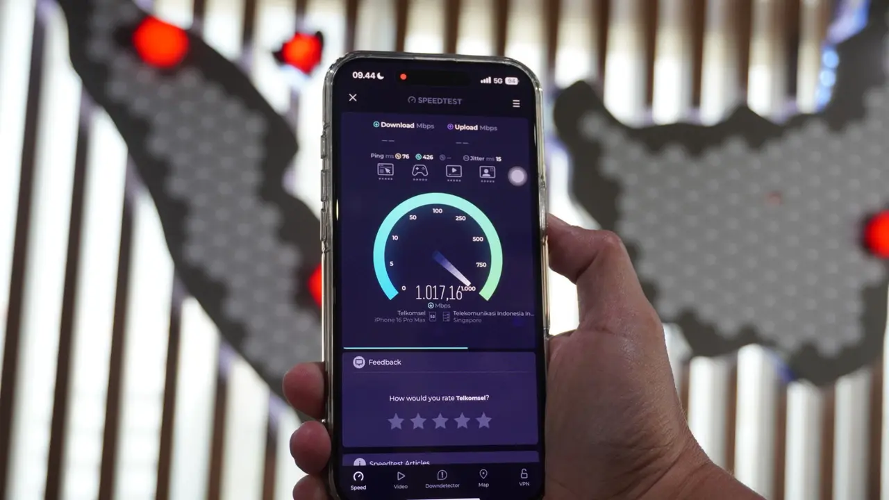 Kecepatan 5G Telkomsel di Batam