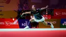 <p>Pebulu tangkis tunggal putri Indonesia, Putri Kusuma Wardani mengembalikan kok ke arah pebulu tangkis Chinese Taipei, Wen Chi Hsu dalam laga perempat final Indonesia Masters 2025 di Istora Senayan, Jakarta, Jumat (24/01/2025). (Bola.com/Bagaskara Lazuardi)</p>