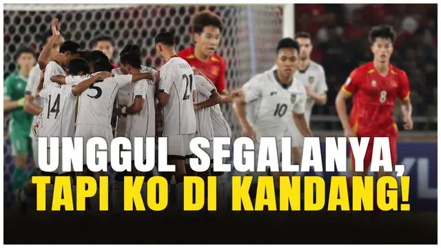 VIDEO: Ini Rapor Pemain Timnas Indonesia U-23 setelah Ditekuk Vietnam U-23