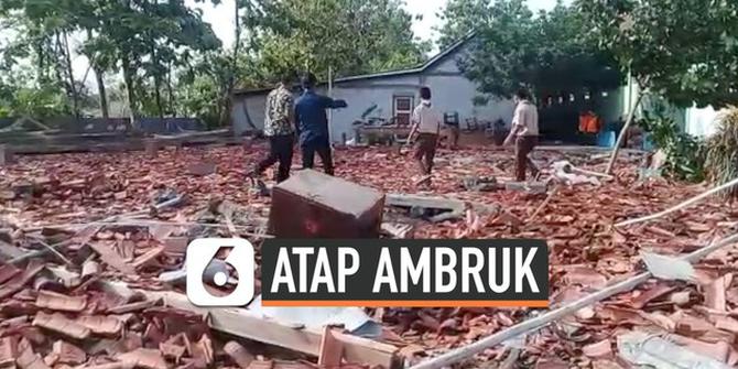 VIDEO: Aula Sekolah di Sragen Ambruk, 22 jadi Korban