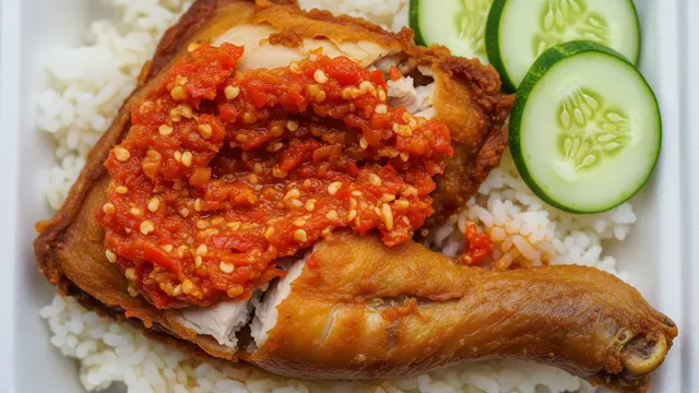 Nasi Ayam Geprek