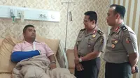 Karopenmas Humas Polri Brigjen Dedi Prasetyo menyambangi RS Polri, Jakarta Timur. (Merdeka.com)