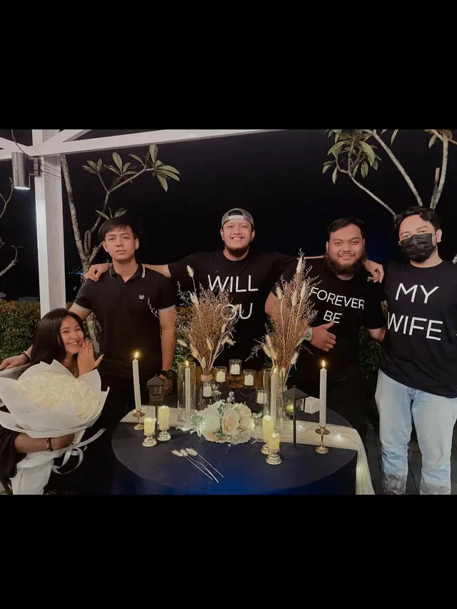 6 Momen Adinda Azani Dilamar Kekasih, Bersahabat Selama 14 Tahun