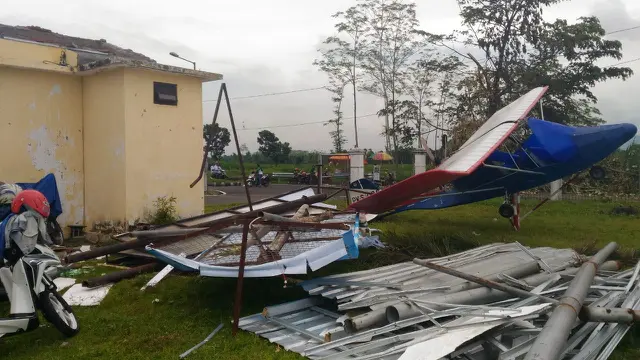 Puting Beliung Kembali Terjang Jember