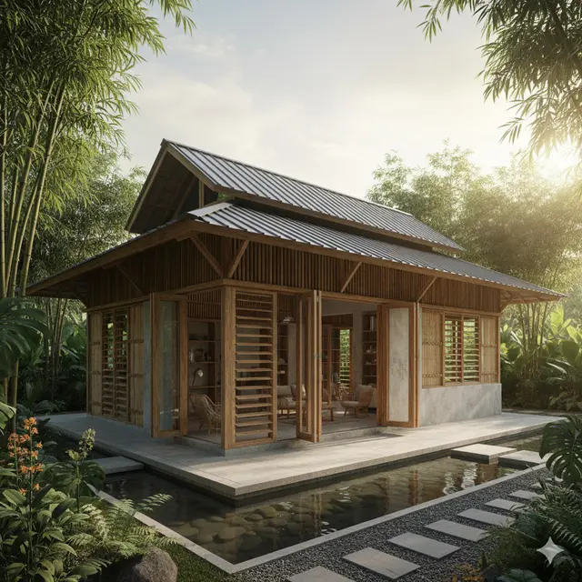 7 Model Rumah Kecil Tapi Luas dengan Ventilasi Silang, Sirkulasi Udara Alami yang Bikin Hunian Sejuk Sepanjang Hari