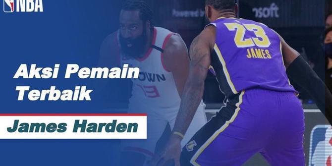 VIDEO: Aksi-Aksi Terbaik James Harden Saat Houston Rockets Kalahkan Los Angeles Lakers di Semifinal NBA