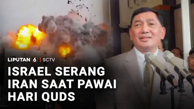 Israel Serang Iran saat Pawai Hari Quds