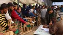 Badan Perserikatan Bangsa Bangsa (PBB) untuk Pengungsi Palestina (UNRWA) mencatat lebih dari dua juta warga Palestina di Gaza. (BASHAR TALEB/AFP)