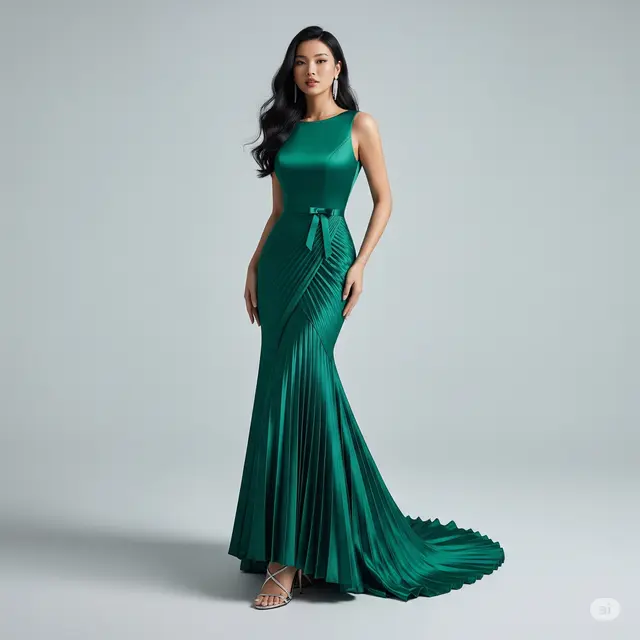 6 Model Baju Kondangan Emerald Green: Tampil Mewah dan Elegan