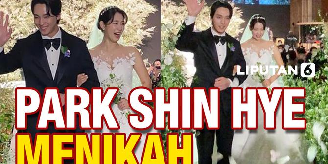 VIDEO: Selamat! Park Shin Hye dan Choi Tae Joon Resmi Menikah