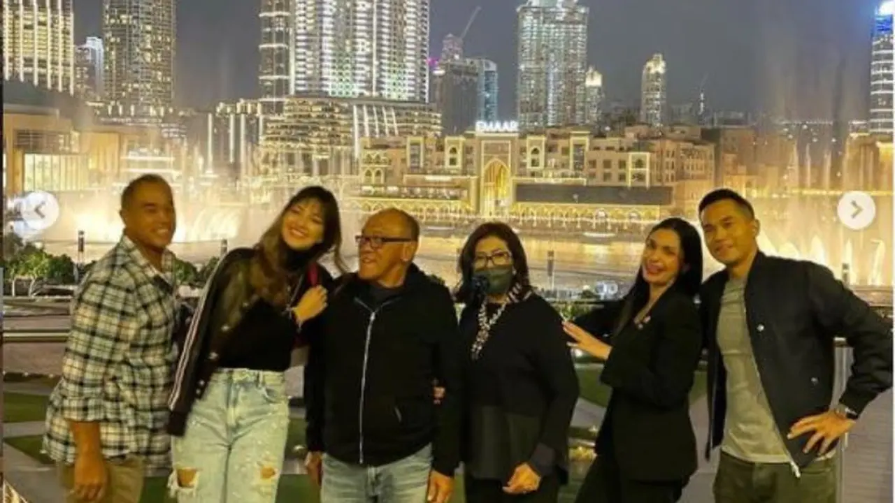 Nia Ramadhani Sekeluarga Liburan di Dubai, Tarif Hotelnya Bikin Merinding