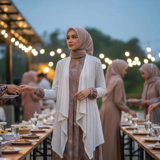 9 Model Tunik untuk Buka Puasa Bersama, Tampil Modis dan Santun