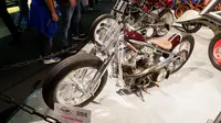 Motor hasil karya Veroland ikut unjuk gigi di Intermot 2018 (Sigit T.S/Liputan6)