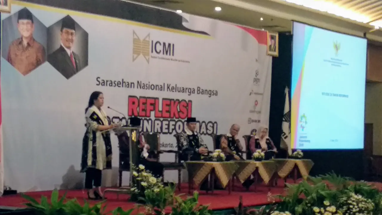 Menko Puan Maharani menceritakan pengalamannya menjelang reformasi